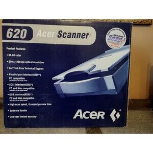 Vintage Acer 620 Scanner